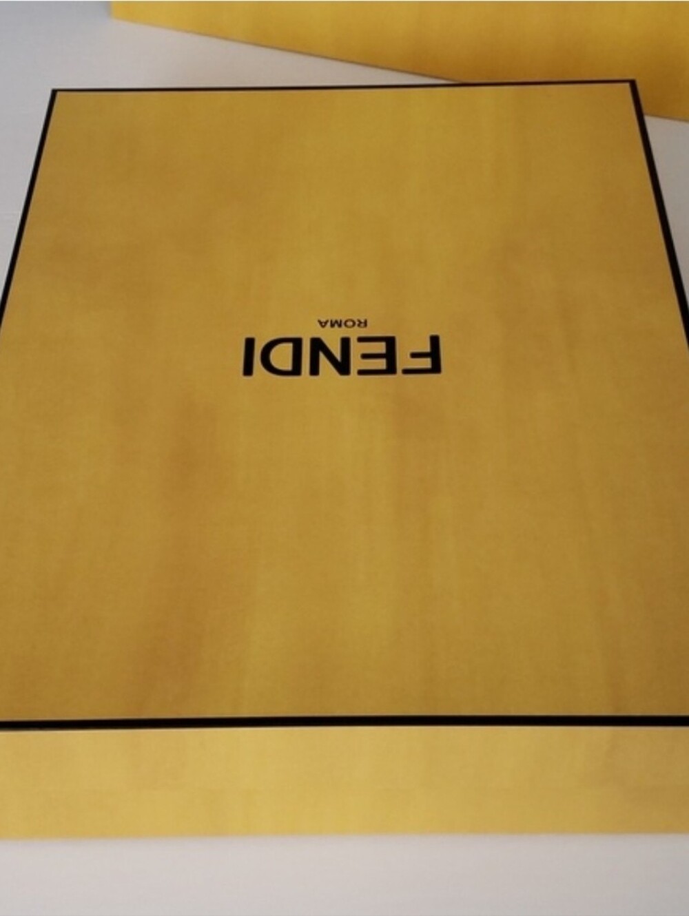 FENDI Roma Luxury Gift Box & Shopping Bag Set – Authentic Boutique Packaging - Picture 5 of 7